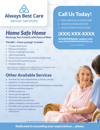 Home Safe Home Flyer