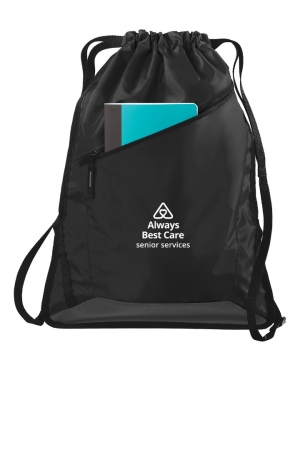 Port Authority Zip-It Cinch Pack. 