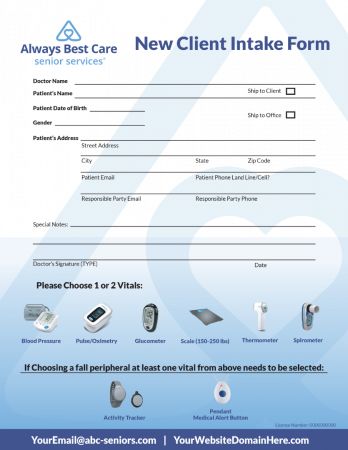 Client Intake Form