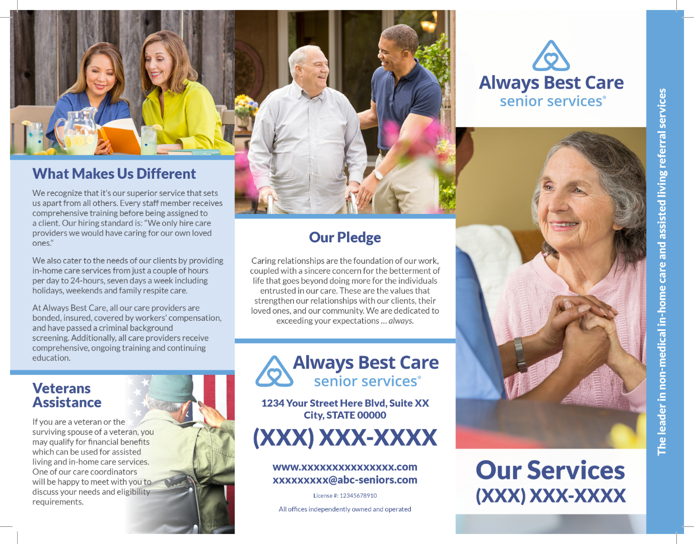 Our Services Brochure - 3 Panel – ABC Company Store