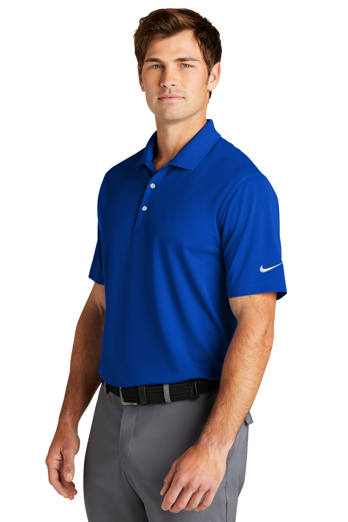 NIKE Dri Fit Mirco Pique - Mens Polo Shirt